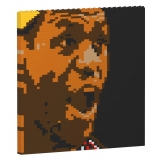 Jekca - LeBron James Brick Painting 03S - Lego - Sculpture - Construction - 4D - Brick Animals - Toys