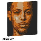 Jekca - Stephen Curry Brick Painting 01S - Lego - Scultura - Costruzione - 4D - Animali di Mattoncini - Toys