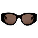 Chloé - Gayia Sunglasses in Acetate - Dark Havana Brown - Chloé Eyewear