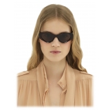 Chloé - Marcie Sunglasses in Acetate - Dark Havana Light Brown - Chloé Eyewear