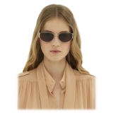 Chloé - Marcie Sunglasses in Metal - Dark Havana Light Brown - Chloé Eyewear