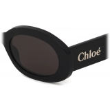 Chloé - Occhiali da Sole Naomy in Acetato - Nero Grigio - Chloé Eyewear