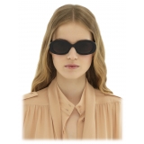 Chloé - Occhiali da Sole Naomy in Acetato - Nero Grigio - Chloé Eyewear