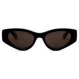 Chloé - Marcie Sunglasses in Acetate - Shiny Black Brown - Chloé Eyewear