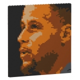 Jekca - Stephen Curry Brick Painting 02S - Lego - Sculpture - Construction - 4D - Brick Animals - Toys