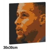 Jekca - Stephen Curry Brick Painting 02S - Lego - Scultura - Costruzione - 4D - Animali di Mattoncini - Toys