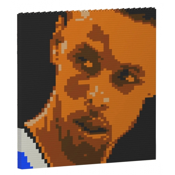 Jekca - Stephen Curry Brick Painting 04S - Lego - Sculpture - Construction - 4D - Brick Animals - Toys