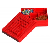 Jekca - Candy Box 01 - Lego - Scultura - Costruzione - 4D - Animali di Mattoncini - Toys