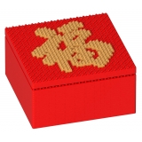 Jekca - Chinese Candy Box 01S - Lego - Scultura - Costruzione - 4D - Animali di Mattoncini - Toys