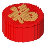 Jekca - Chinese Candy Box 02S - Lego - Scultura - Costruzione - 4D - Animali di Mattoncini - Toys