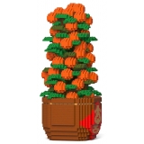 Jekca - Tangerine Tree 01 - Lego - Sculpture - Construction - 4D - Brick Animals - Toys