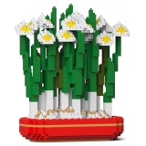 Jekca - Paperwhites 02 - Lego - Sculpture - Construction - 4D - Brick Animals - Toys