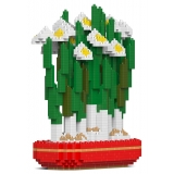 Jekca - Paperwhites 02 - Lego - Scultura - Costruzione - 4D - Animali di Mattoncini - Toys