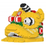 Jekca - Lion Dance Head 03 - Lego - Sculpture - Construction - 4D - Brick Animals - Toys