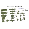 Jekca - Sculptor Basic Pack 50 - Army Green - Lego - Scultura - Costruzione - 4D - Animali di Mattoncini - Toys