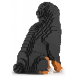 Jekca - Bernese Mountain Dog 05B (Version 2024) - Lego - Sculpture - Construction - 4D - Brick Animals - Toys