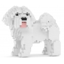 Jekca - Coton de Tulear 01 - Lego - Sculpture - Construction - 4D - Brick Animals - Toys