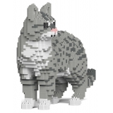 Jekca - Australian Mist 01S-M02 - Lego - Sculpture - Construction - 4D - Brick Animals - Toys