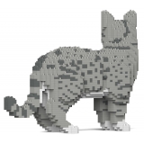 Jekca - Australian Mist 01S-M02 - Lego - Sculpture - Construction - 4D - Brick Animals - Toys