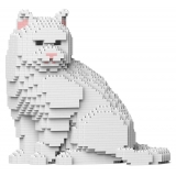 Jekca - British Shorthair Cat 01S-M02 - Lego - Sculpture - Construction - 4D - Brick Animals - Toys