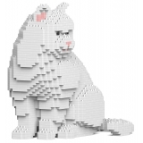 Jekca - British Shorthair Cat 01S-M02 - Lego - Scultura - Costruzione - 4D - Animali di Mattoncini - Toys