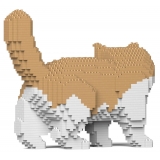 Jekca - Exotic Shorthair Cat 01S-M01 - Lego - Sculpture - Construction - 4D - Brick Animals - Toys