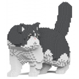 Jekca - Exotic Shorthair Cat 01S-M02 - Lego - Sculpture - Construction - 4D - Brick Animals - Toys