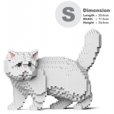 Jekca - Exotic Shorthair Cat 01S-M03 - Lego - Sculpture - Construction - 4D - Brick Animals - Toys