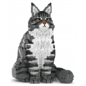 Jekca - Maine Coon 01S-M02 - Lego - Sculpture - Construction - 4D - Brick Animals - Toys