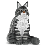 Jekca - Maine Coon 01S-M02 - Lego - Scultura - Costruzione - 4D - Animali di Mattoncini - Toys