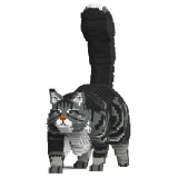 Jekca - Maine Coon 02S-M02 - Lego - Sculpture - Construction - 4D - Brick Animals - Toys