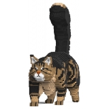 Jekca - Maine Coon 02S-M03 - Lego - Sculpture - Construction - 4D - Brick Animals - Toys