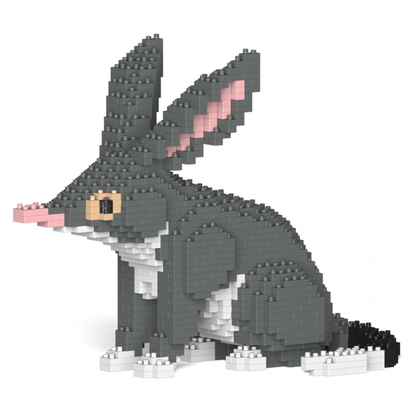 Jekca - Bilby 01 - Lego - Sculpture - Construction - 4D - Brick Animals - Toys