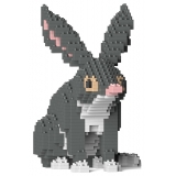 Jekca - Bilby 01 - Lego - Scultura - Costruzione - 4D - Animali di Mattoncini - Toys