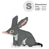 Jekca - Bilby 01 - Lego - Scultura - Costruzione - 4D - Animali di Mattoncini - Toys