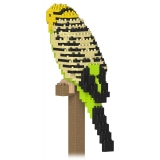 Jekca - Budgie 01S-M01 - Lego - Scultura - Costruzione - 4D - Animali di Mattoncini - Toys