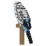 Jekca - Budgie 01S-M02 - Lego - Scultura - Costruzione - 4D - Animali di Mattoncini - Toys