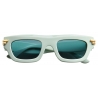 Bottega Veneta - Occhiali da Sole Quadrati Mitre - Verde - Occhiali da Sole - Bottega Veneta Eyewear
