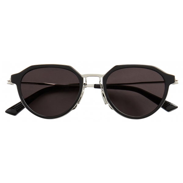 Bottega Veneta - Ultrathin Panthos Sunglasses - Black Grey - Sunglasses - Bottega Veneta Eyewear