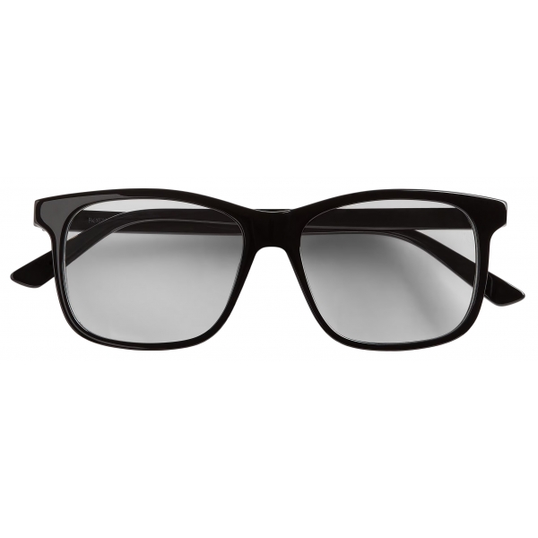 Bottega Veneta - Occhiali da Vista Quadrati Classic - Nero Trasparente - Occhiali da Vista - Bottega Veneta Eyewear