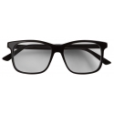 Bottega Veneta - Occhiali da Vista Quadrati Classic - Nero Trasparente - Occhiali da Vista - Bottega Veneta Eyewear