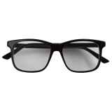 Bottega Veneta - Occhiali da Vista Quadrati Classic - Nero Trasparente - Occhiali da Vista - Bottega Veneta Eyewear