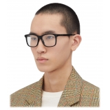 Bottega Veneta - Occhiali da Vista Quadrati Classic - Nero Trasparente - Occhiali da Vista - Bottega Veneta Eyewear