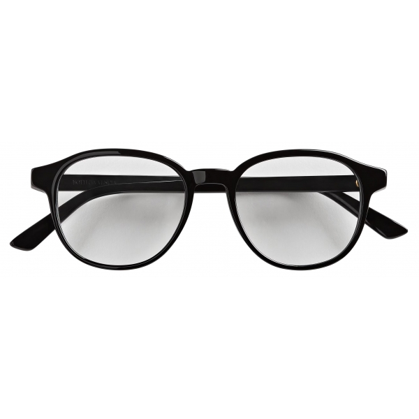 Bottega Veneta - Classic Panthos Eyeglasses - Black Transparent - Optical Glasses - Bottega Veneta Eyewear