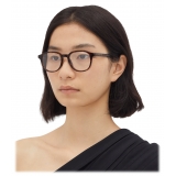 Bottega Veneta - Classic Panthos Eyeglasses - Havana Transparent - Optical Glasses - Bottega Veneta Eyewear