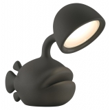 Qeeboo - Abyss Lamp W - Black - Qeeboo Lamp by Dai Sugasawa - Lighting - Home