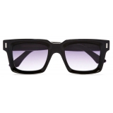 Cutler & Gross - 1386 Square Sunglasses - Purple on Black - Luxury - Cutler & Gross Eyewear