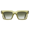 Cutler & Gross - 1386 Square Sunglasses - Crystal Green - Luxury - Cutler & Gross Eyewear