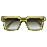 Cutler & Gross - 1386 Square Sunglasses - Crystal Green - Luxury - Cutler & Gross Eyewear