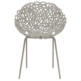 Qeeboo - Bacana Chair Indoor/Outdoor Set of 2 Pieces - Grigio Tortora - Sedia Qeeboo by Estudio Campana - Arredo - Casa